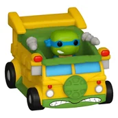 Figurki dla dzieci - Teenage Mutant Ninja Turtles POP! Rides Vinyl Figure Leonardo w/Van 2, - miniaturka - grafika 1