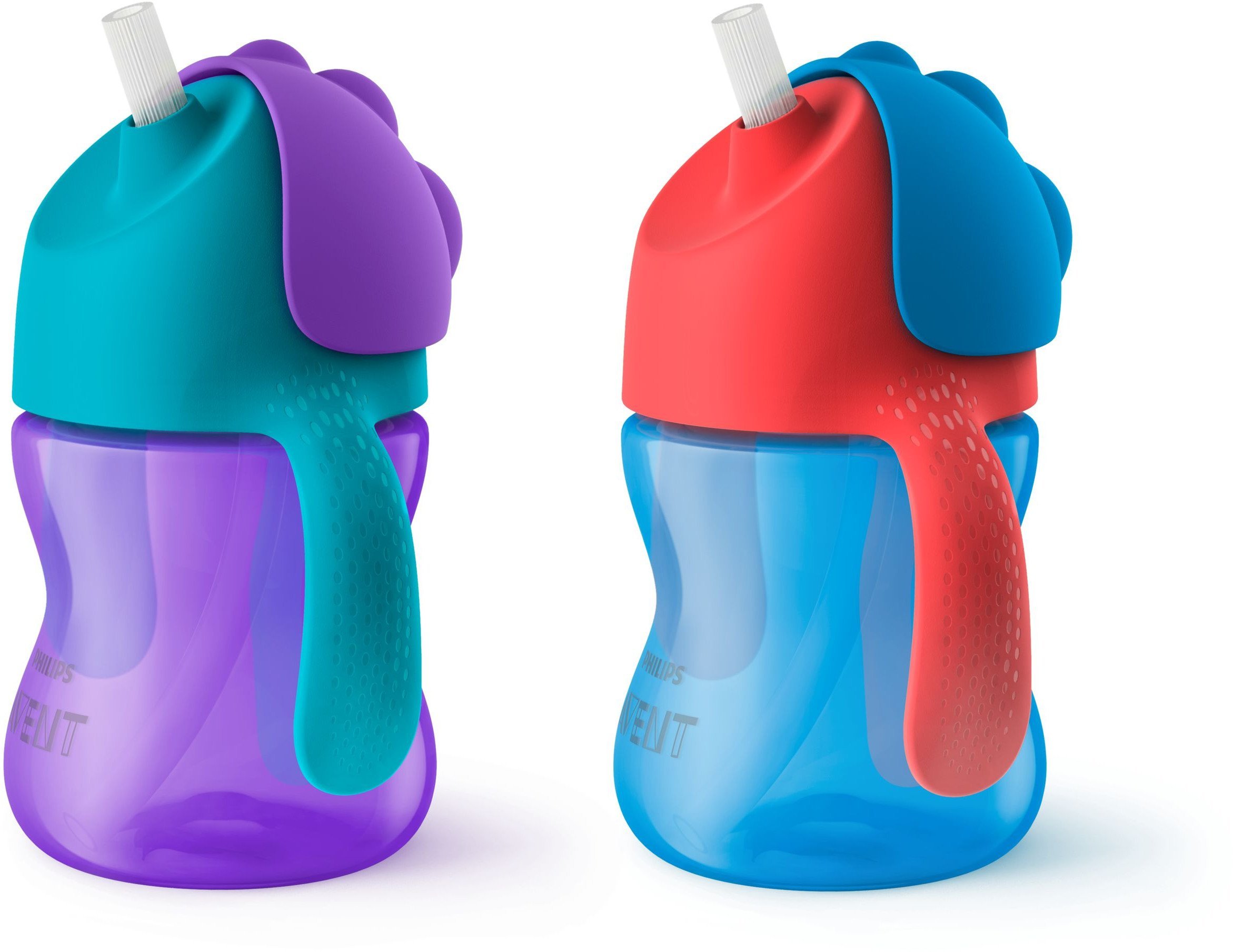 Philips AVENT Straw Cups SCF796/00, Drinking cup, 9 months, Multicolour, Flip-top lid, Indonesia, 200 ml