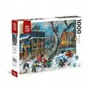 Puzzle - Puzzle 1000 - The Neighborhood Fort / P. Paquin - 670824 - miniaturka - grafika 1