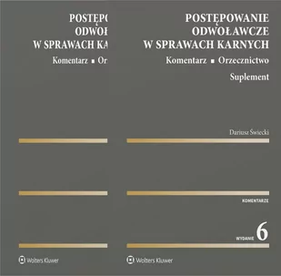 Postępowanie odwoławcze w sprawach karnych. Komentarz. Orzecznictwo. Wydanie 6 - E-booki - prawo Postępowanie odwoławcze w sprawach karnych. Komentarz. Orzecznictwo. Wydanie 6 - E-booki - prawo - miniaturka - grafika 1