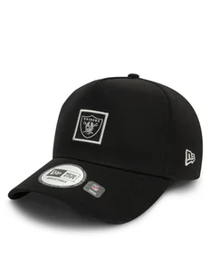 New Era Czapka z daszkiem Las Vegas Raiders Metallic Patch 9FORTY E-Frame 60580709 Czarny - Czapki męskie - miniaturka - grafika 1