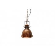 Lampy sufitowe - Lampa wisząca przemysłowa miedziana 41271 - miniaturka - grafika 1