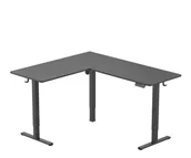 Biurka gamingowe - Silver Monkey Biurko elektryczne ECD-300 black - miniaturka - grafika 1