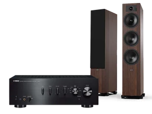 Yamaha A-S501 (czarny) + Tesi 6 (mokka) - Zestawy stereo - miniaturka - grafika 1