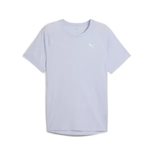 Męska koszulka do biegania VELOCITY Tri-Blend PUMA Cool Weather Blue - Koszulki sportowe męskie - miniaturka - grafika 1