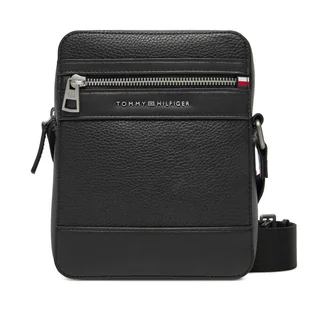 Saszetka Tommy Hilfiger Th Central Mini Reporter AM0AM13204 Czarny - Torby męskie - miniaturka - grafika 1