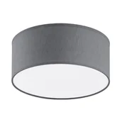 Lampy sufitowe - EULUNA Lampa sufitowa Rondo, szara, 50 cm - miniaturka - grafika 1