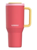 Kubki termiczne - Kubek termiczny Kambukka Rio Tumbler 950 ml - pink papaya - miniaturka - grafika 1