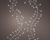 Oświetlenie świąteczne - Lampki Choinkowe Led Zimne Białe 159 Cm - miniaturka - grafika 1