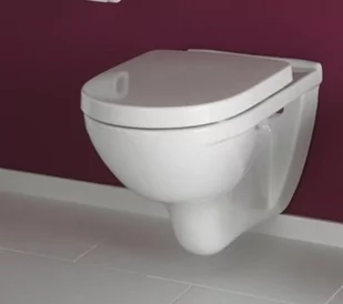 Zestaw miska O'Novo Direct Flush z deską wolnoopadającą V&B - Miski WC - miniaturka - grafika 1