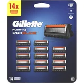 Akcesoria i części do maszynek do golenia - Ostrza do golarki GILLETTE Fusion5 ProGlide (14 sztuk) - miniaturka - grafika 1