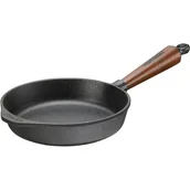 Patelnie - Skeppshult Patelnia do smażenia głęboka 20cm,drewniana rączka - miniaturka - grafika 1
