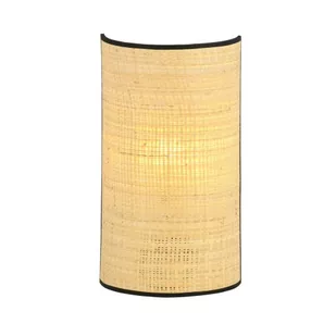 Emibig Aston kinkiet 1-punktowy rattan 1149/K1 1149/K1 - Lampy ścienne - miniaturka - grafika 1