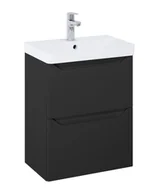 Szafki łazienkowe - Szafka łazienkowa z umywalką Elita Helo Compact 50 cm czarny mat RE020500207160 - miniaturka - grafika 1