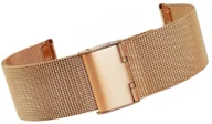 Akcesoria do smartwatchy - Bransoleta - siatka mesh - 22 mm rosegold - miniaturka - grafika 1