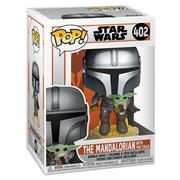 Figurki kolekcjonerskie - Funko POP!, Figurka kolekcjonerska, Star Wars, Figurka kolekcjonerska, Mandalorian With The Child - miniaturka - grafika 1