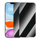 Szkła hartowane na telefon - Prywatyzujące szkło hartowane Baseus Superior HD do iP 11Pro Max/XS Max +2xzestaw czyszczący i EasyStick - miniaturka - grafika 1