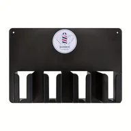 Pozostałe akcesoria fryzjerskie - TEMU Wielofunkcyjny uchwyt na maszynkę do włosów - stojak na szczotkę do strzyżenia, montowany na ścianie, ułatwiający przechowywanie i organizację - miniaturka - grafika 1