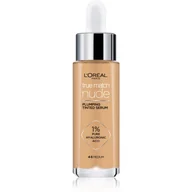 Podkłady do twarzy - Loreal Paris True Match Nude Plumping Tinted Serum 4-5 Medium 30 ml - miniaturka - grafika 1