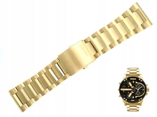 Bransoleta do zegarka DIESEL DZ7333 28 mm w kolorze złotym - Akcesoria do zegarków - miniaturka - grafika 1