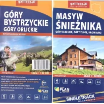 Plan Ziemia Kłodzka na dwóch mapach, 1:40 000 - Atlasy i mapy - miniaturka - grafika 1