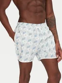 Kąpielówki męskie - HUGO Szorty kąpielowe Rik 50533795 Błękitny Regular Fit - miniaturka - grafika 1