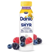 Kefiry, jogurty, maślanki - Danio Skyr jogurt pitny typu islandzkiego owoce leśne 270 g - miniaturka - grafika 1
