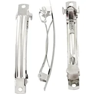 Biżuteria - akcesoria - Spinki do włosów z metalu, do dekoracji + otwór na końcu do zawieszania koralików i innych zawieszek. nr 600882 - miniaturka - grafika 1