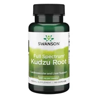 Suplementy naturalne - SWANSON Kudzu Root 500 mg 60 kapsułek - miniaturka - grafika 1