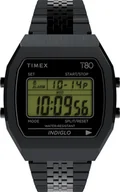 Zegarki męskie - Zegarek Timex TW2W91600 T80 Steel 36mm Stainless Steel Bracelet - miniaturka - grafika 1