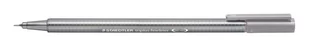 Staedtler, Cienkopis trójkątny triplus, ciemny szary, 0.3 mm - Cienkopisy - miniaturka - grafika 1