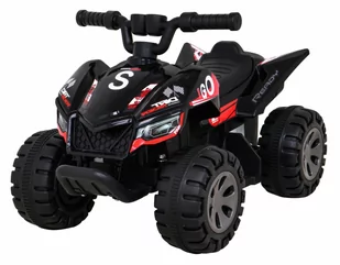 Pojazd Quad The Fastest Czarny - Pojazdy elektryczne dla dzieci - miniaturka - grafika 1