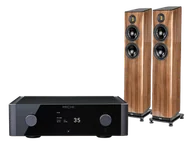 Zestawy stereo - Rotel Michi X3 S2 (czarny) + Vela FS408.2 (orzech) - miniaturka - grafika 1