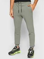 Spodnie sportowe męskie - Only & Sons Spodnie dresowe Ceres 22018686 Zielony Regular Fit - miniaturka - grafika 1