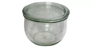 Zestaw Słoików Weck Pojemność 580 Ml Średnica 100mm 12 Sztuk + Szklane Wieka / Weck - Pojemniki kuchenne Zestaw Słoików Weck Pojemność 580 Ml Średnica 100mm 12 Sztuk + Szklane Wieka / Weck - Pojemniki kuchenne - miniaturka - grafika 1