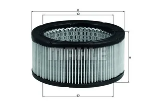 Filtr powietrza Mahle LX 213 - Filtry powietrza - miniaturka - grafika 1