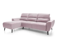 Narożniki - Narożnik Bosco Manila 09 Pudrowy Róż Lewy - miniaturka - grafika 1