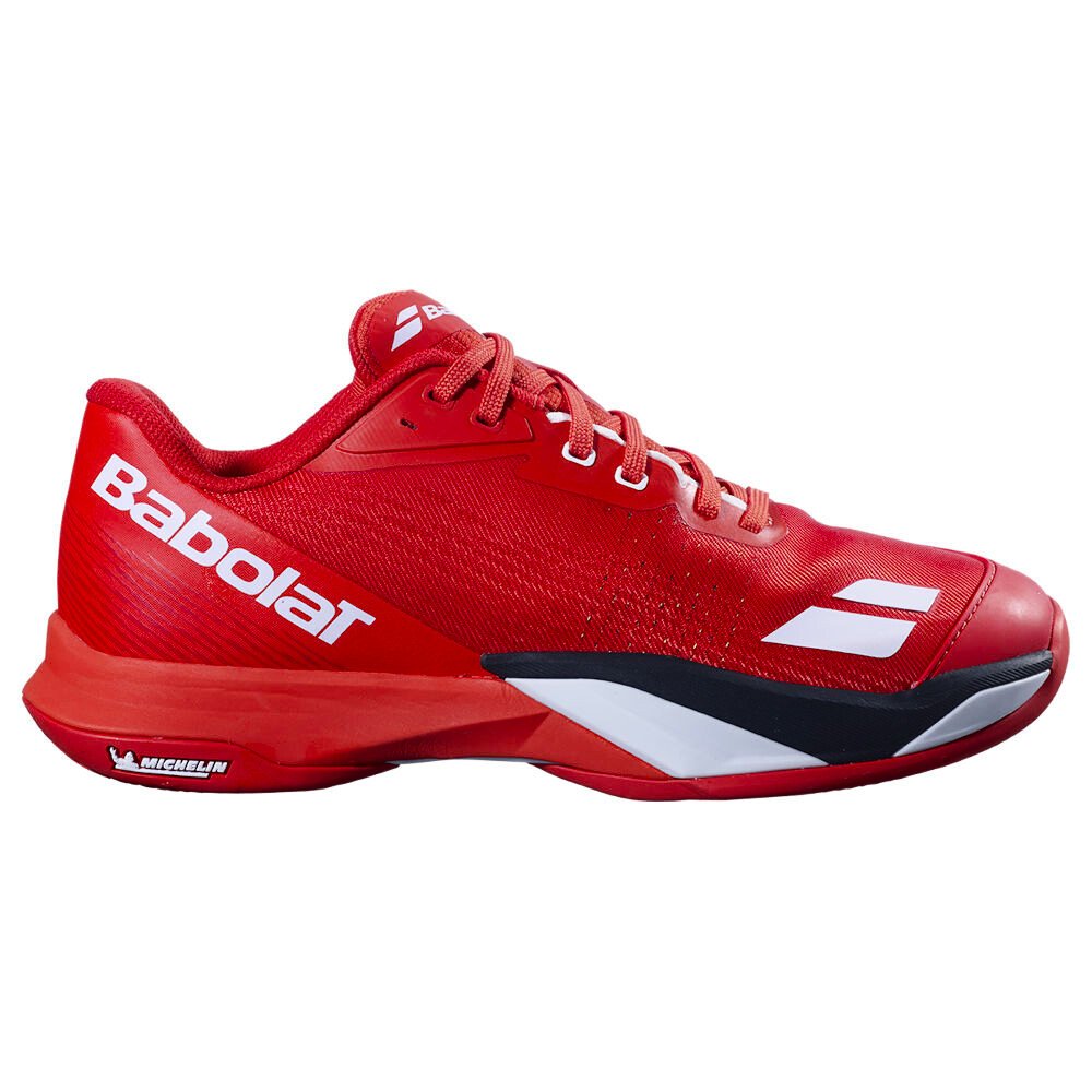 Męskie buty tenisowe Babolat Jet Mach 4 Clay Men Cherry Tomato/White EUR 46