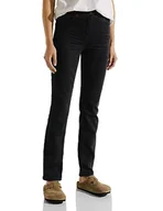 Spodnie damskie - Cecil Damskie spodnie jeansowe Straight, czarny, 31W / 32L - miniaturka - grafika 1