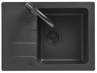 Zlewozmywaki z baterią - Zlewozmywak granitowy z baterią Zefir Axis - miniaturka - grafika 1