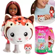 Lalki dla dziewczynek - Barbie Cutie Reveal - lalka Chelsea Kotek-Panda, zwierzątko - miniaturka - grafika 1