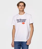 Koszulki męskie - T-shirt z nadrukiem BRAND7 7010 WHITE-S - miniaturka - grafika 1