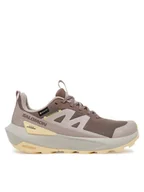 Buty trekkingowe damskie - Salomon Trekkingi Elixir Activ Gore-Tex L47760100 Brązowy - miniaturka - grafika 1