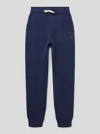 Spodnie i spodenki dla chłopców - Spodnie dresowe z elastycznym ściągaczem - miniaturka - grafika 1