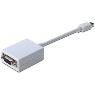 Assmann Adapter DisplayPort 1.1a mini DP-HD15, męskie - żeńskie, 0.15 m AK-340407-001-W - Kable komputerowe i do monitorów - miniaturka - grafika 1