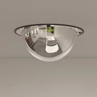 Wyposażenie miejsc publicznych - Sferyczne lustro drogowe, 1/2 kuli, Ø40 cm, akryl - miniaturka - grafika 1