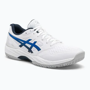 Buty do squasha męskie ASICS Gel-Court Hunter 3 white/illusion blue - Buty sportowe męskie - miniaturka - grafika 1