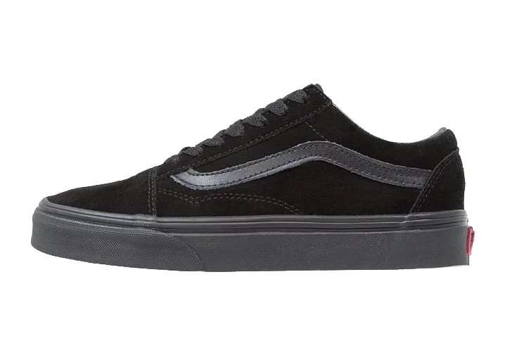 VANS OLD SCHOOL TRAMPKI DAMSKIE CZARNE NISKIE ZE SKÓRY ZAMSZOWEJ 38 U_A