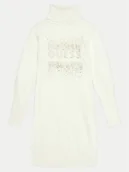 Sukienki i spódniczki dla dziewczynek - Guess Sukienka dzianinowa J4BK13 Z2NQ2 Écru Comfort Fit - miniaturka - grafika 1