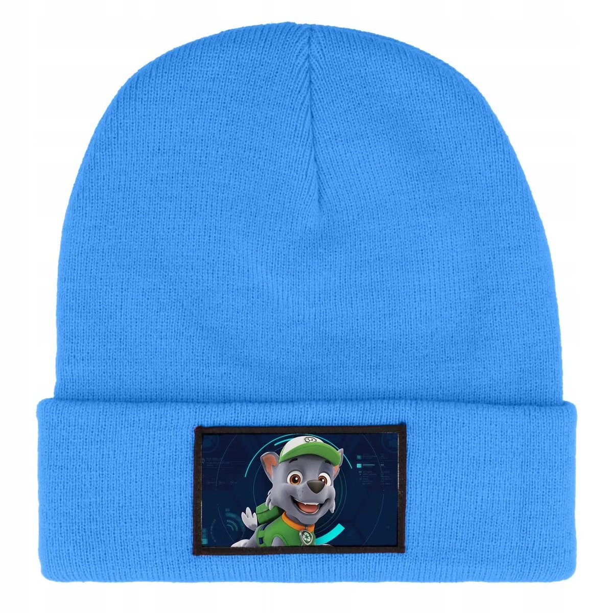 CZAPKA ZIMOWA CIEPŁA NIEBIESKA DZIECIĘCA Z MOTYWEM PSI PATROL MIX WZORÓW